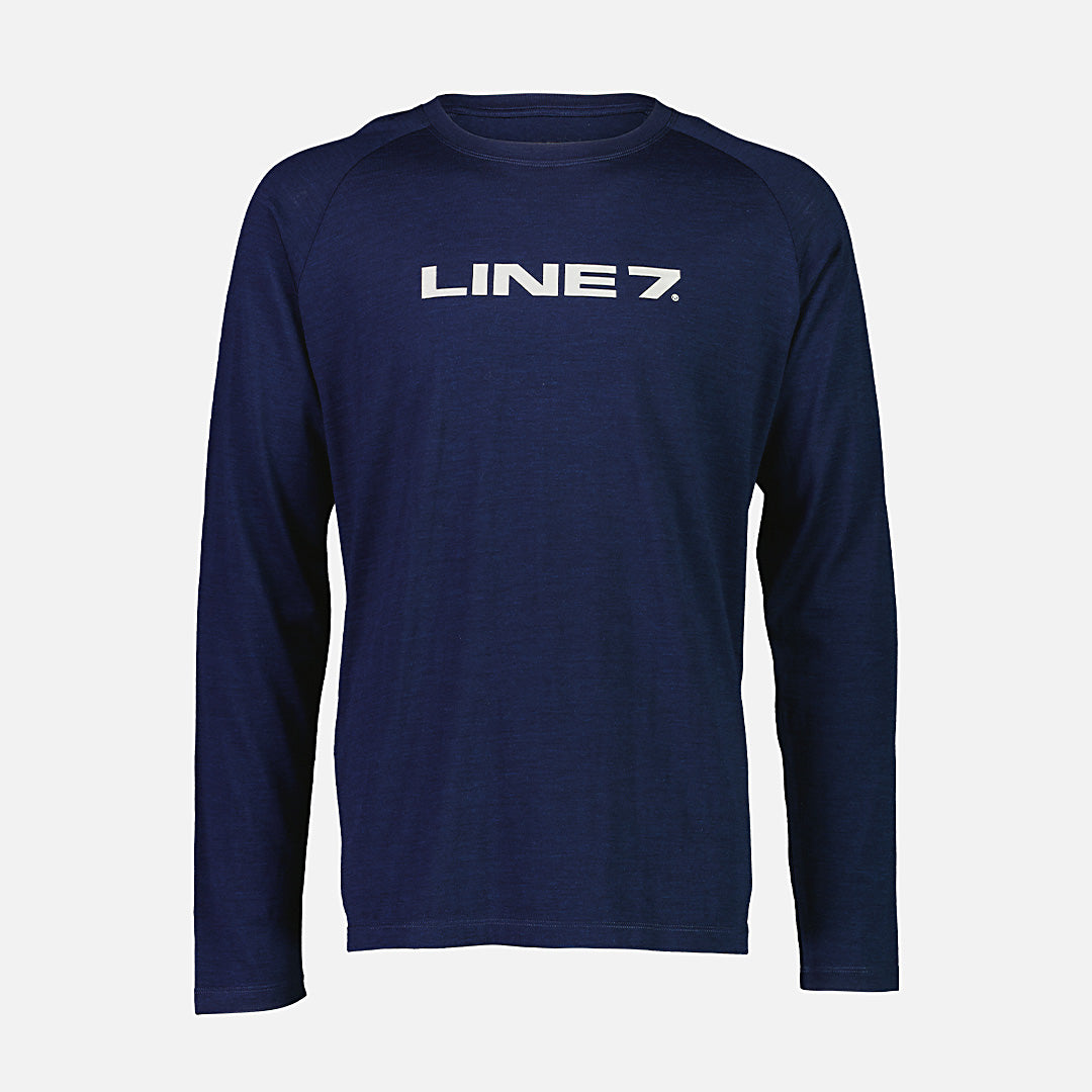Line 7 Merino Long Sleeve Raglan Top – Mens