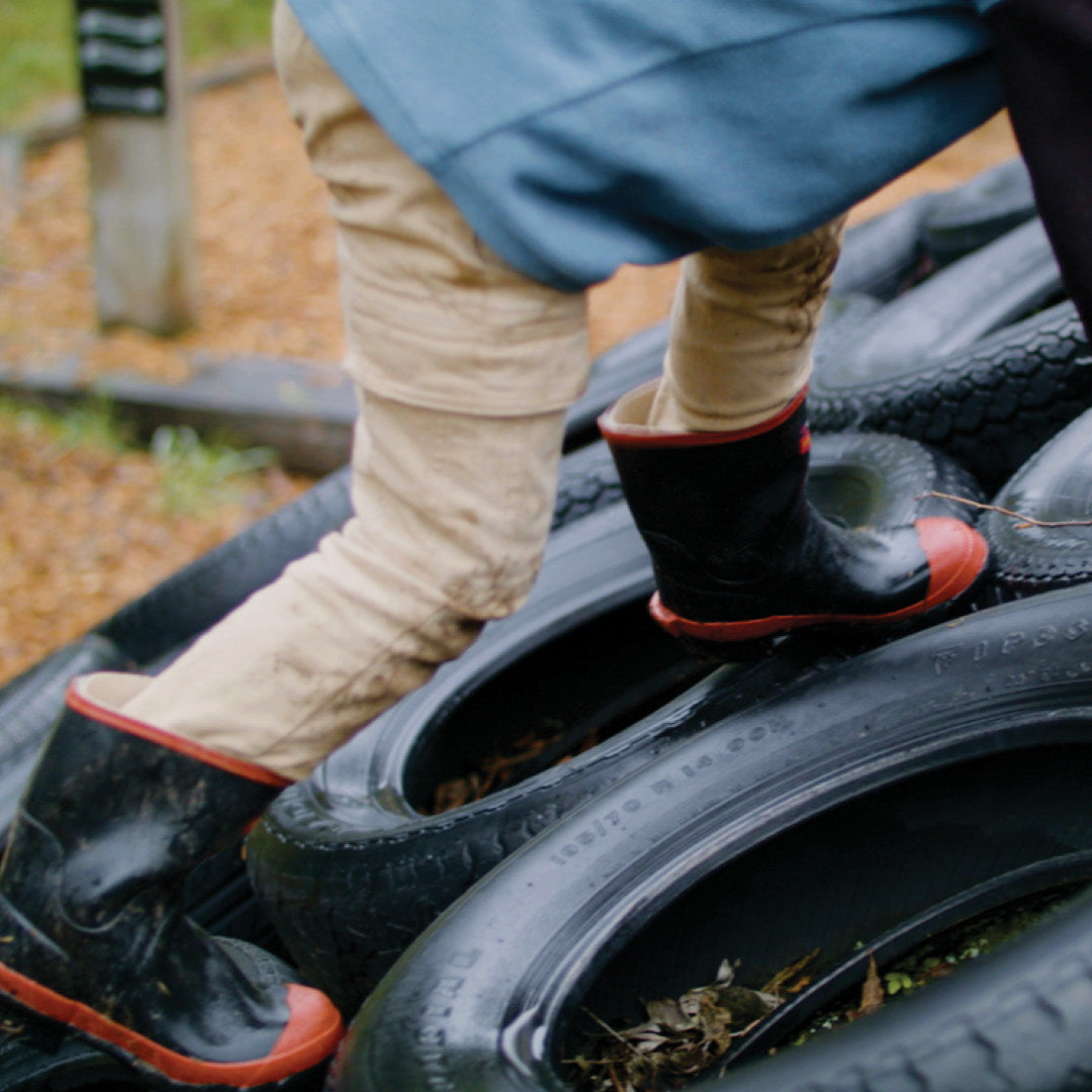 Red Band Gumboots Children DAVIESWAY ONLINE